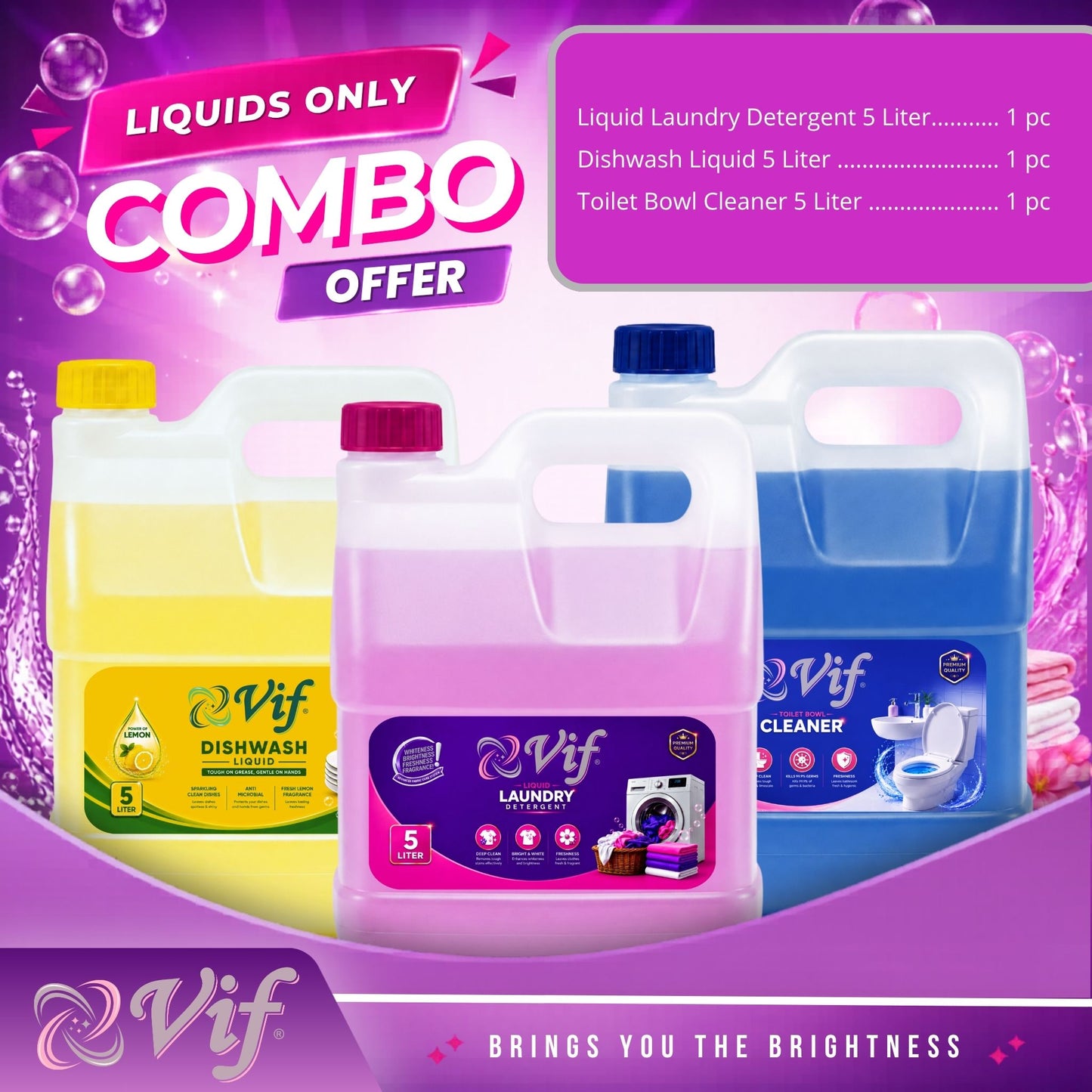 VIF Liquid Only - Combo Offer