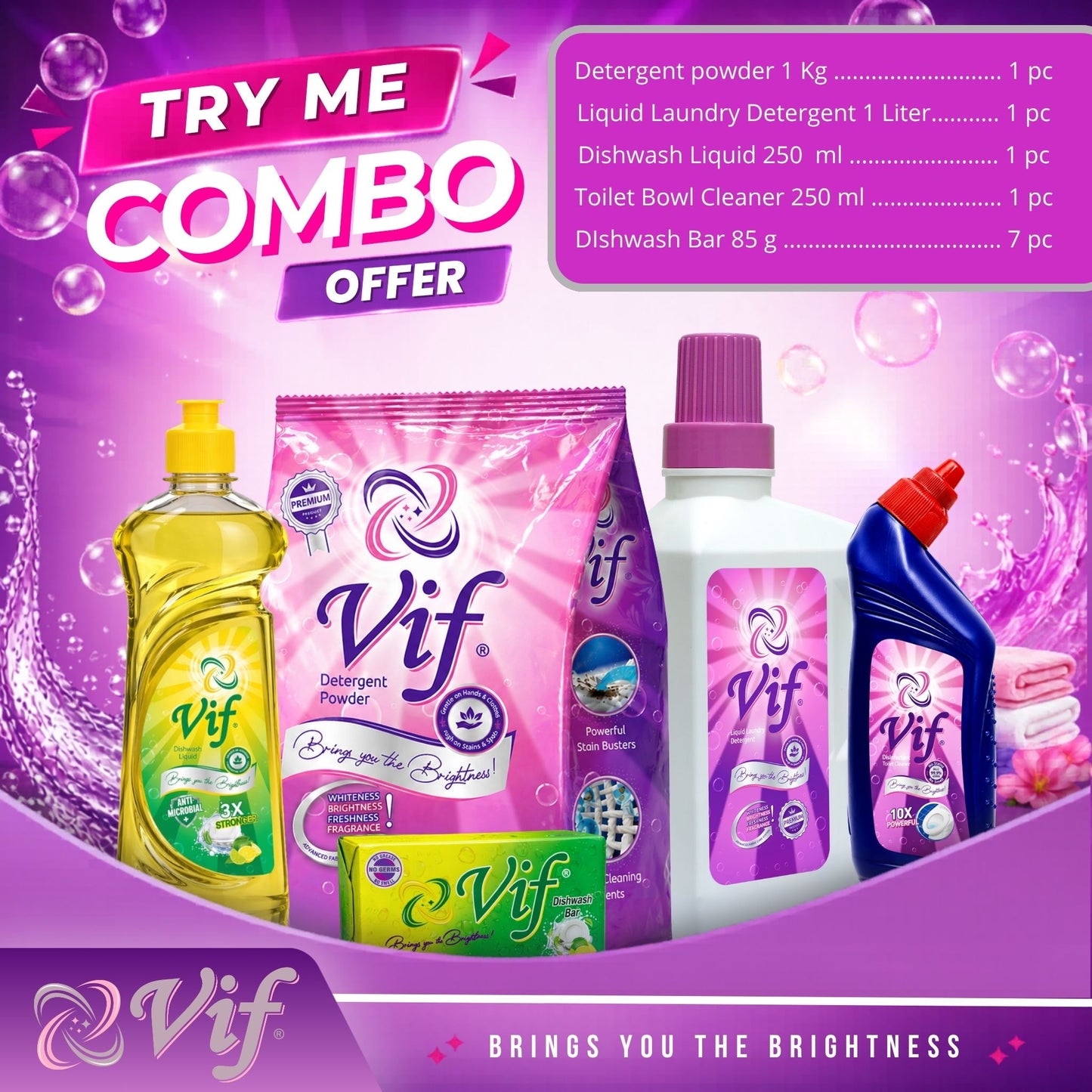 VIF Try Me - Combo Offer