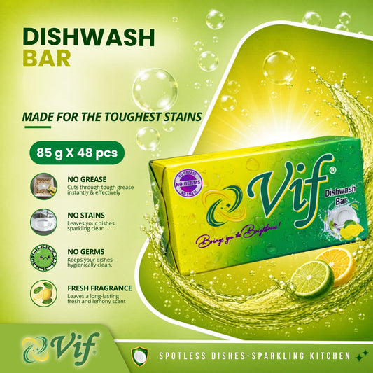 VIF Dishwash Bar 85g X 48pcs